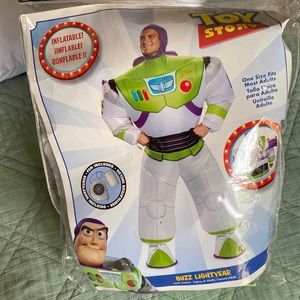 Inflatable buzz light year costume